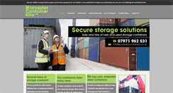 Desktop Screenshot of containersworcester.co.uk